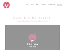 Tablet Screenshot of bmppgiving.org